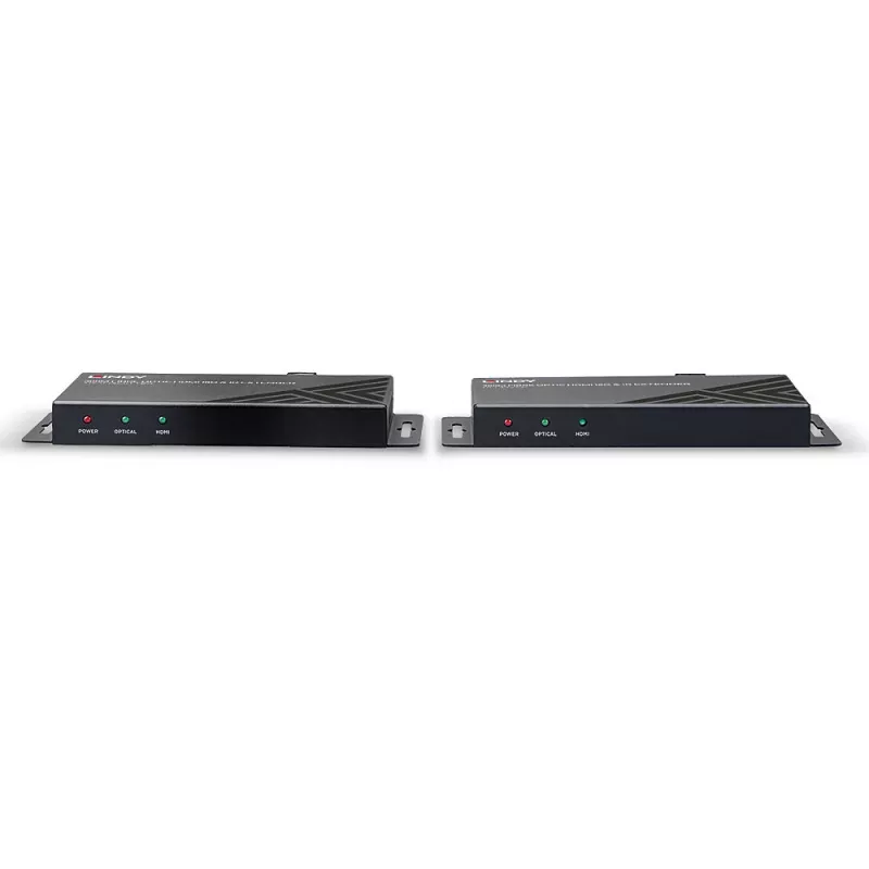 AV-πομπός & δέκτης Lindy 300m οπτικής ίνας HDMI 18G & IR-Extender