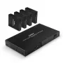 Lindy 70m Cat.6 4 Port HDMI 4K60 Splitter Extender, 3840 x 2160 Pixel, AV-πομπός & δέκτης, 70 m, ενσύρματο, μαύρο, HDCP