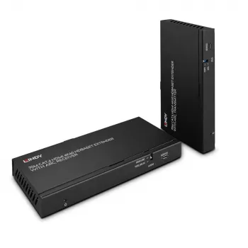 Lindy 70m Cat.6 HDMI 4K60, Audio, IR και RS-232 HDBaseT Extender με ARC