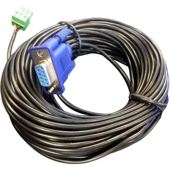 Vivolink VLCPARS232/15M σειριακό καλώδιο μαύρο RS-232 Phoenix