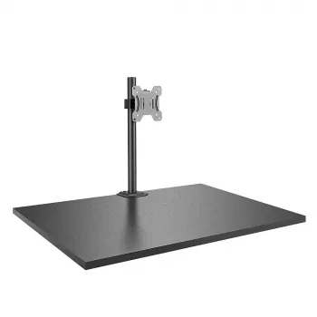 Lindy Single Display Short Bracket με στύλο και σφιγκτήρα γραφείου
