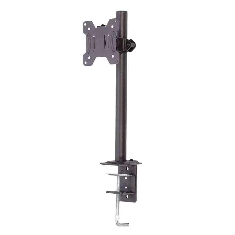 Lindy Single Display Short Bracket με στύλο και σφιγκτήρα γραφείου
