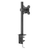 Lindy Single Display Short Bracket με στύλο και σφιγκτήρα γραφείου
