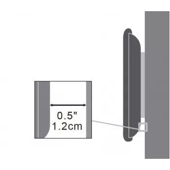 Vivolink VLMW1337 βάση τοίχου TV 94 cm (37 ίντσες) μαύρο