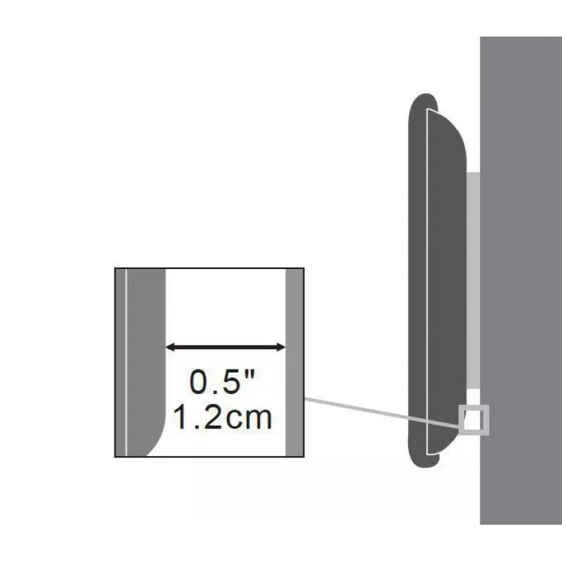 Vivolink VLMW1337 βάση τοίχου TV 94 cm (37 ίντσες) μαύρο