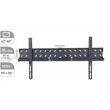 Vivolink VLMW4280 βάση/στήριγμα TV 2,03 m (80 ίντσες) μαύρο