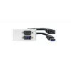 Vivolink WI221261 επικάλυψη πρίζας HDMI + USB A λευκή 2 μονάδες