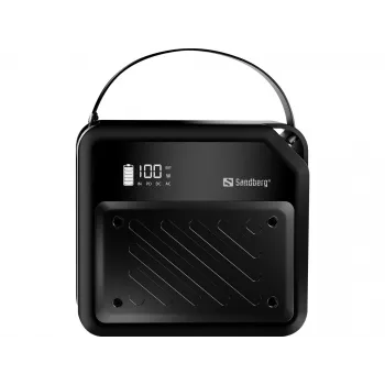 Φορητός σταθμός τροφοδοσίας DC SANDBERG Sandberg DC Power Station 72000 — LMFP 72.000 mAh, είσοδος DC & USB‑C, μαύρο