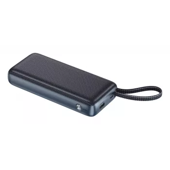Powerbank SANDBERG All-in1 Powerbank 20000 PD 67W — 20000 mAh LiPo, 1×USB-A, 1×USB-C, ισχύς εξόδου 15W, μαύρο/γκρι
