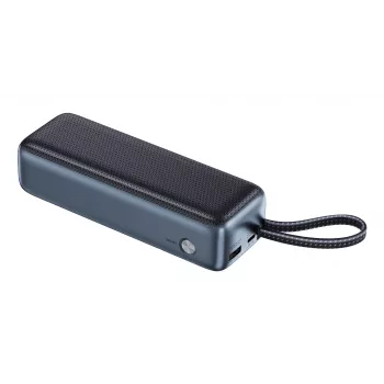 Φορητό powerbank SANDBERG All-in1 Powerbank 20000 PD 130W — 20000 mAh, LiPo, USB-A 1x, USB-C 1x, 130 W, μαύρο/γκρι