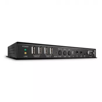 Δέκτης AV Lindy 4K HDMI & USB over IP Extender Receiver