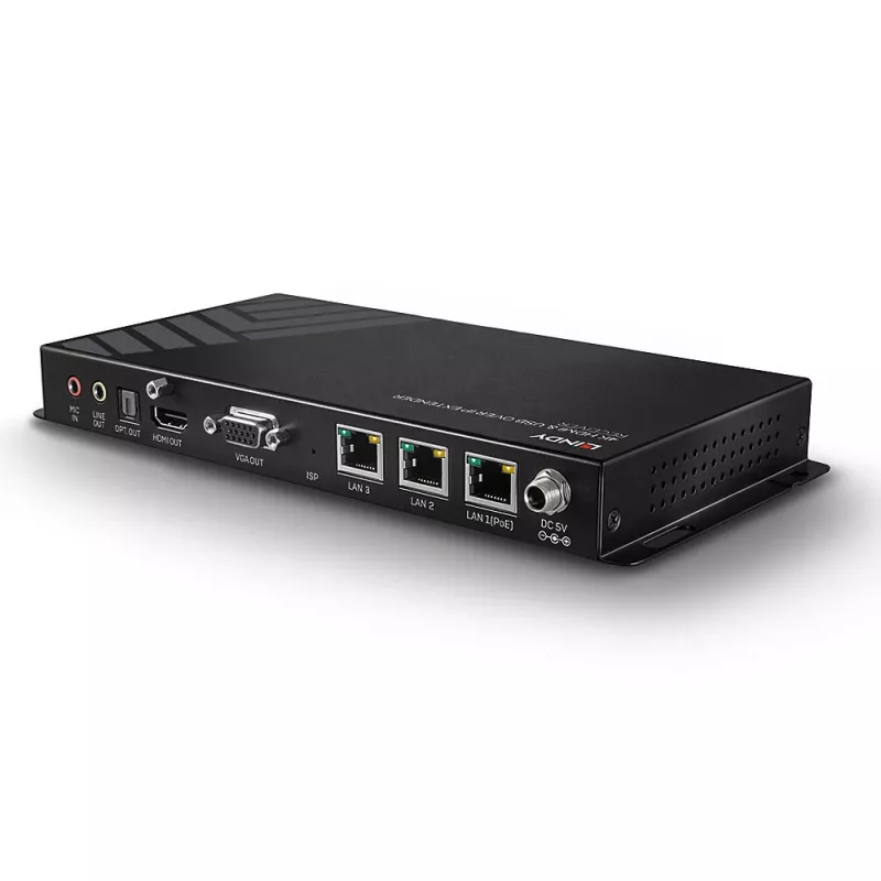 Δέκτης AV Lindy 4K HDMI & USB over IP Extender Receiver