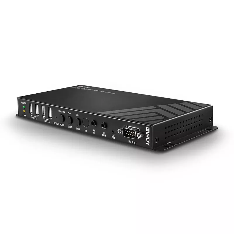 Δέκτης AV Lindy 4K HDMI & USB over IP Extender Receiver