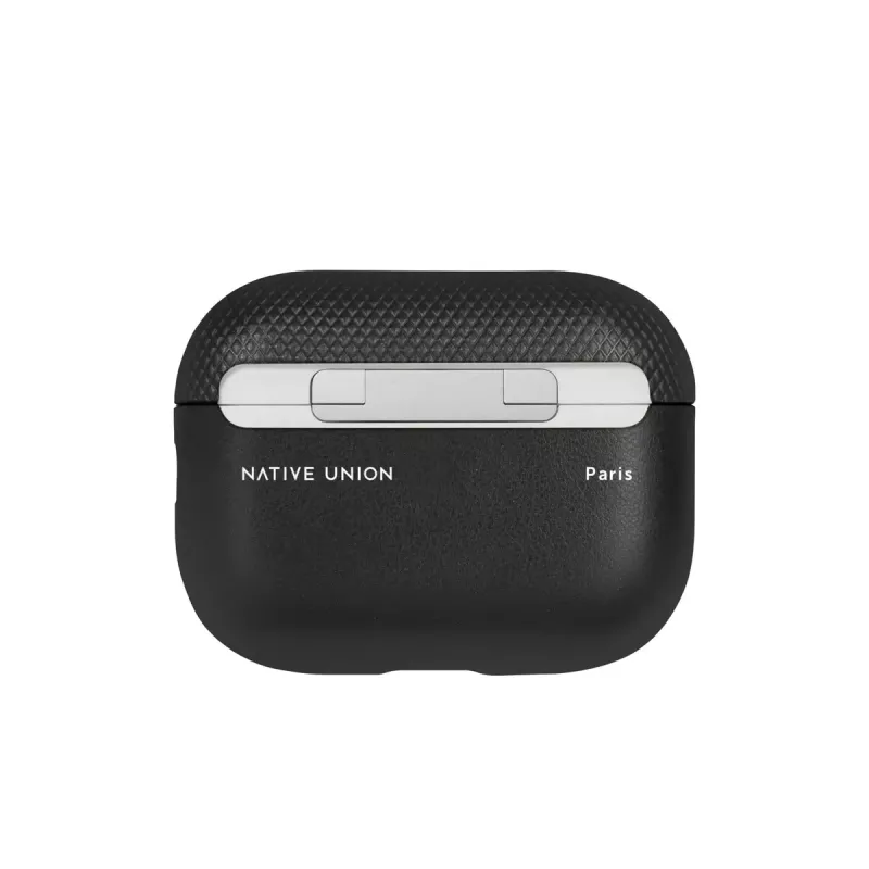 Native Union Re(Classic) προστατευτική θήκη για AirPods Pro Gen 2, κυτταρίνη, πολυεστέρας, πολυουρεθάνη, 12 g, μαύρη