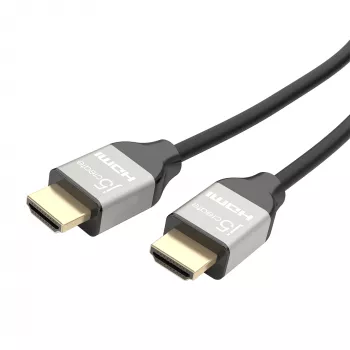 j5create JDC52 Καλώδιο Ultra HD 4K HDMI™, μαύρο και γκρι, 2 m