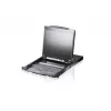 ATEN CL5800N Κονσόλα rack 48,3 cm (19 ίντσες) 1280 x 1024 Pixel Μέταλλο Μαύρο 1U