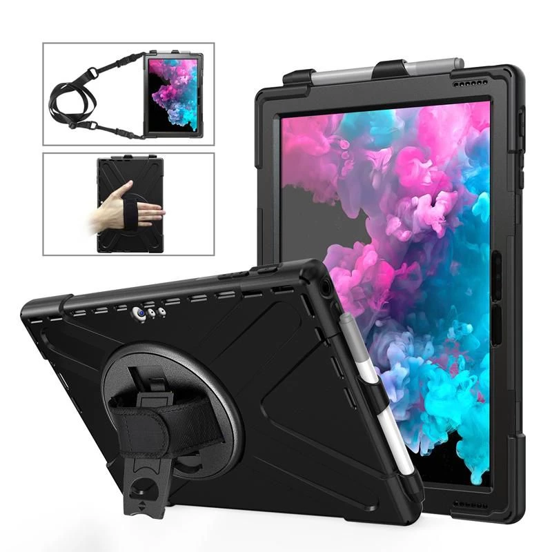 Θήκη eSTUFF AUSTIN Defender για Microsoft Surface Pro 7+/7/6/5/4 μαύρο