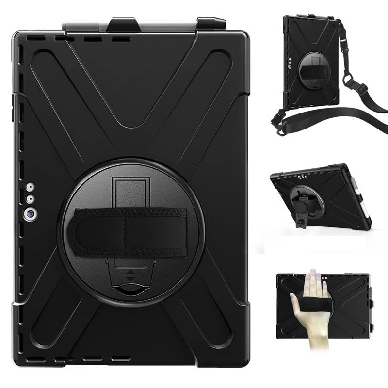 Θήκη eSTUFF AUSTIN Defender για Microsoft Surface Pro 7+/7/6/5/4 μαύρο