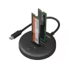 Sandberg USB3.2 Cloner Dock για NVMe M.2 SSD, μαύρο, 20 Gbit/s