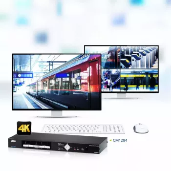 Διακόπτης ATEN 4-Port USB HDMI Multi-View KVMP