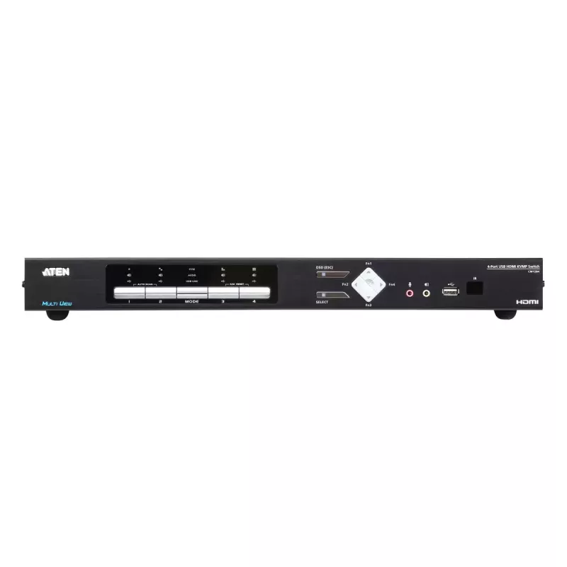 Διακόπτης ATEN 4-Port USB HDMI Multi-View KVMP