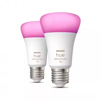Philips Hue White and colour ambience A60 – E27 smart bulb – 1100 (συσκευασία 2 τεμ.)