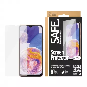 PanzerGlass SAFE. by ® προστασία οθόνης Samsung Galaxy A13 | A23 | M13 | M23 5G | M33 5G | A23 5G | Ultra-Wide Fit