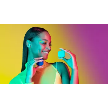 Music Sound SWAG Wireless Earphones – Ασύρματα ακουστικά Bluetooth, καψουλοειδή, Τιρκουάζ