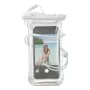 Θήκη τσάντα Cellularline Voyager Universal 80 x 165 mm Λευκό