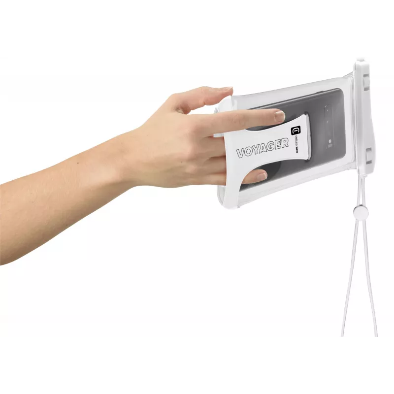 Θήκη τσάντα Cellularline Voyager Universal 80 x 165 mm Λευκό