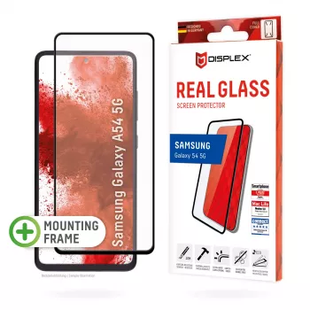 Displex Full Cover Screen Protector (10H) για Samsung Galaxy A54 5G, Eco-Montagerahmen, Full Cover