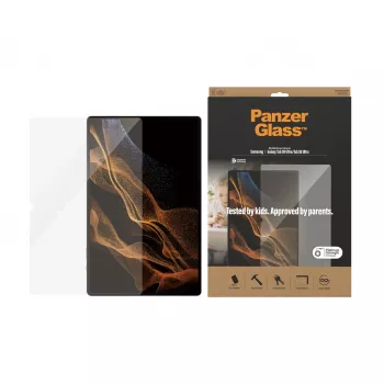 PanzerGlass® μεμβράνη προστασίας οθόνης Samsung Galaxy Tab S8 Ultra | S9 Ultra | Ultra-Wide Fit