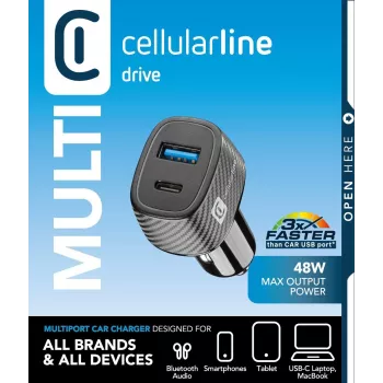 Φορτιστής αυτοκινήτου Cellularline Multipower Ultra καθολικός ταχυφορτιστής