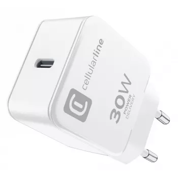 Τροφοδοτικό Sourcing The One Power Delivery 30W — USB-C 1 θύρα, 110–240V, λευκό