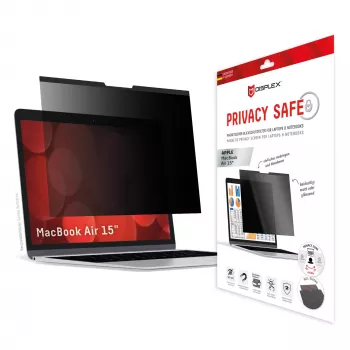 Displex PRIVACY SAFE μαγνητικό φίλτρο απορρήτου 2 όψεων για MacBook Air 15 ιντσών ματ 5H