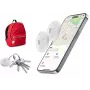 Cellularline Tracy - σετ 2 τεμ. σχεδιασμένο για iOS - Παρακολουθήστε τα αντικείμενά σας με την τεχνολογία Apple «Where is?»