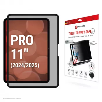 Displex TABLET PRIVACY SAFE αφαιρούμενο φίλτρο απορρήτου 2 κατευθύνσεων για iPad Pro 11'' (2025/2024)