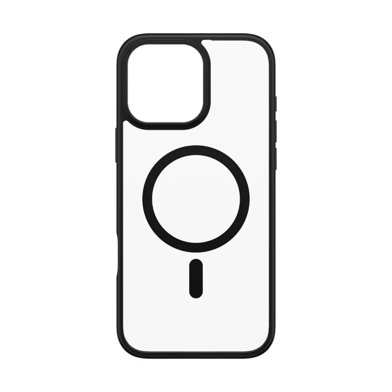 PanzerGlass ® HardCase διαφανές με μαύρο MagSafe & πλαίσιο iPhone 16 Pro Max