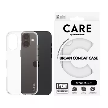 Θήκη PanzerGlass CARE by Flagship θήκη διαφανές Urban Combat iPhone '24 6.1 inch
