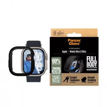 PanzerGlass ® θήκη Full Body μαύρο Apple Watch Ultra 3 | Ultra 2 | Ultra | 49mm
