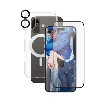 PanzerGlass CARE by ® Feature 3-in-1 κεραμικό πακέτο iPhone 16 Plus