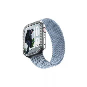 PanzerGlass SAFE. by ® Bling Bumper ασημί Apple Watch Series 10 46mm διαφανές
