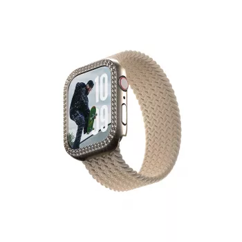 PanzerGlass SAFE. by ® Bling Bumper Gold Apple Watch Series 10 42mm Διαφανές