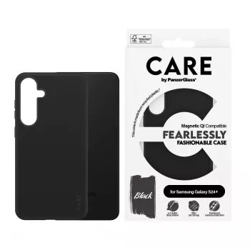 PanzerGlass CARE™ by ® Θήκη Μαύρη με Qi Compatible Samsung Galaxy S24+