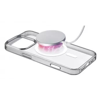 Cellularline Gloss Mag - Μαγνητική θήκη για iPhone 16 Pro Max για φόρτιση και στερέωση σε φορτιστή MagSafe