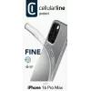 Θήκη Cellularline FINECIPH16PRMT για iPhone 16 Pro Max Διαφανής