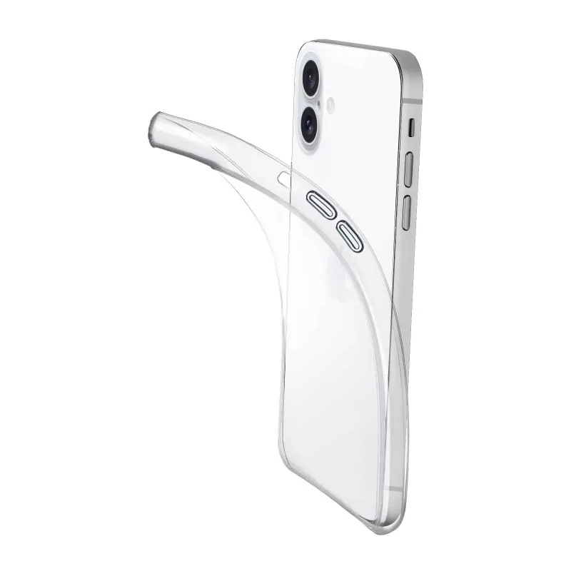 Cellularline Fine Case FINECIPH16T θήκη για iPhone 16, διαφανής