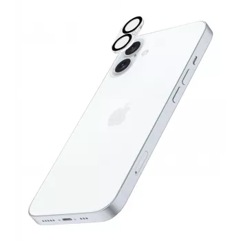 Cellularline Φακός κάμερας - iPhone 16 Προστασία Διαφανής Ανθεκτικός σε γρατσουνιές και κρούσεις