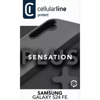 Cellularline Sensation θήκη για Samsung S24 FE μαύρη