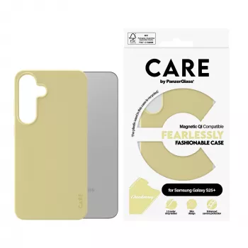 PanzerGlass CARE™ by ® Case Chardonnay με συμβατότητα Qi Samsung Galaxy S25+